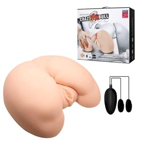 Vajina Ve Mastürbatör2 İşlevli Titreşimli Suni Vajinal ve Anal Masturbatör LilituShop