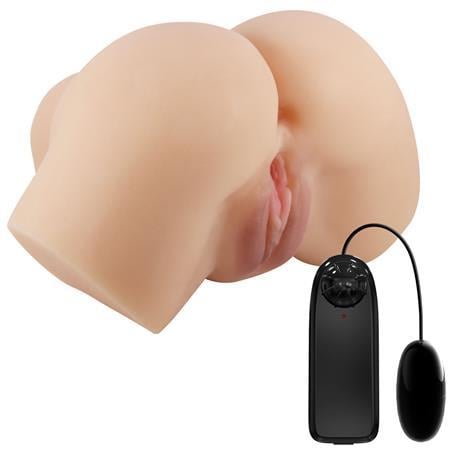 Vajina Ve Mastürbatör2 İşlevli Titreşimli Suni Vajinal ve Anal Masturbatör - Hailey LilituShop
