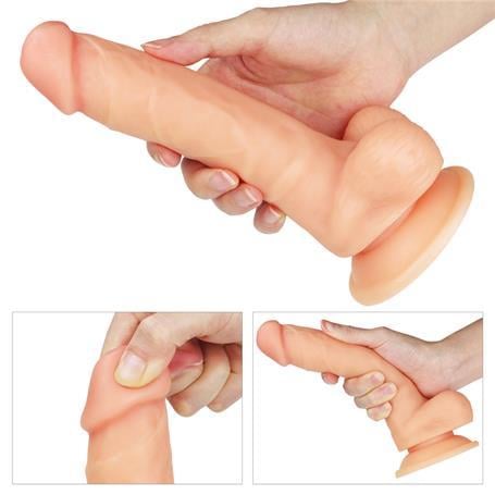 Belden Bağlamalı Penisler20 cm Belden Bağlamalı İçi Dolu Strapon DildoLilituShop
