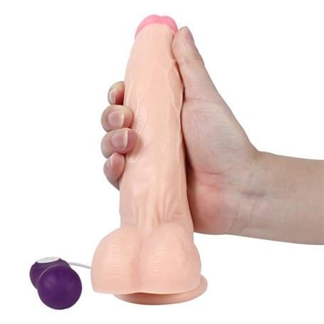 Realistik Penisler20,5 cm Gerçekçi Titreşimli Dildo Vibratör Penis - Holy DragonLilituShop