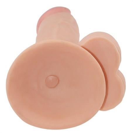 Belden Bağlamalı Penisler22 cm Belden Bağlamalı Gerçekçi Çift Katmanlı Silikon PenisLilituShop