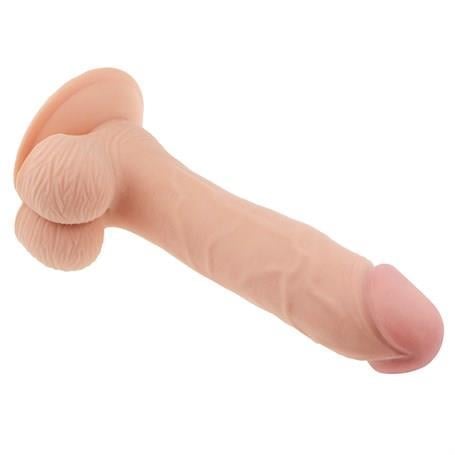 Realistik Penisler22 cm Gerçekçi Çift Katmanlı Silikon PenisLilituShop