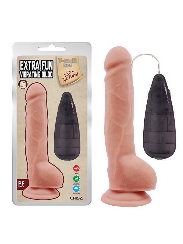 Teknolojik Dilodolar23.5cm Kıkırdaklı Gerçekçi Realistik VibratörElisium