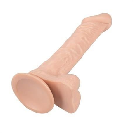 Belden Bağlamalı Penisler24 cm Belden Bağlamalı Vantuzlu Realistik Penis Anal Vajinal DildoLilituShop