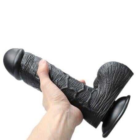 Realistik Penisler24 cm Dev Boy Realistik Vantuzlu Zenci Dildo PenisLilituShop