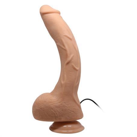 Realistik Penisler27 cm Titreşimli Gerçekçi Kalın Dildo Penis - JackLilituShop