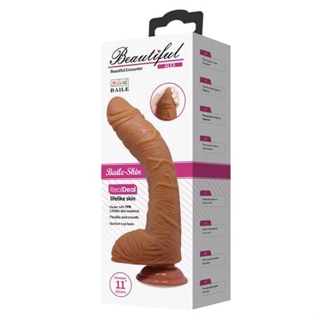 Belden Bağlamalı Penisler28,2 cm Belden Bağlamalı Gerçekçi Kalın Dildo Penis - AlexLilituShop