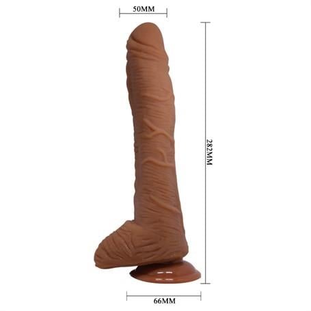 Belden Bağlamalı Penisler28,2 cm Belden Bağlamalı Gerçekçi Kalın Dildo Penis - AlexLilituShop