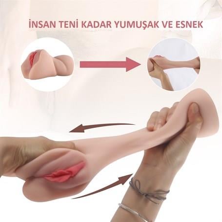 Vajina Ve Mastürbatör3 Boyutlu Gerçekçi Anal & Vajinal Masturbatör - CarrieLilituShop