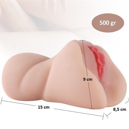 Vajina Ve Mastürbatör3 Boyutlu Gerçekçi Anal & Vajinal Masturbatör - CarrieLilituShop