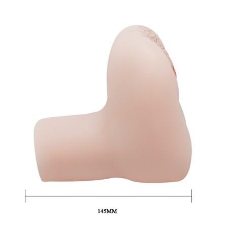 Vajina Ve Mastürbatör3 Boyutlu Gerçekçi Titreşimli Anal & Vajinal MasturbatörLilituShop