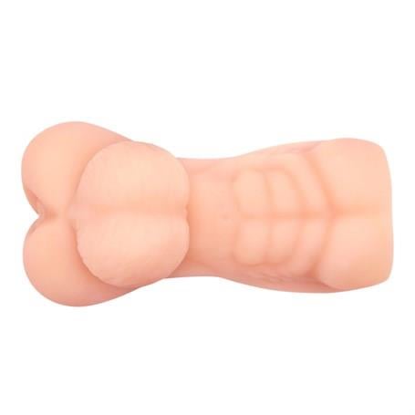 Vajina Ve Mastürbatör3 Boyutlu Testisli Yarım Erkek Vücutlu Suni Anal MastürbatörLilituShop