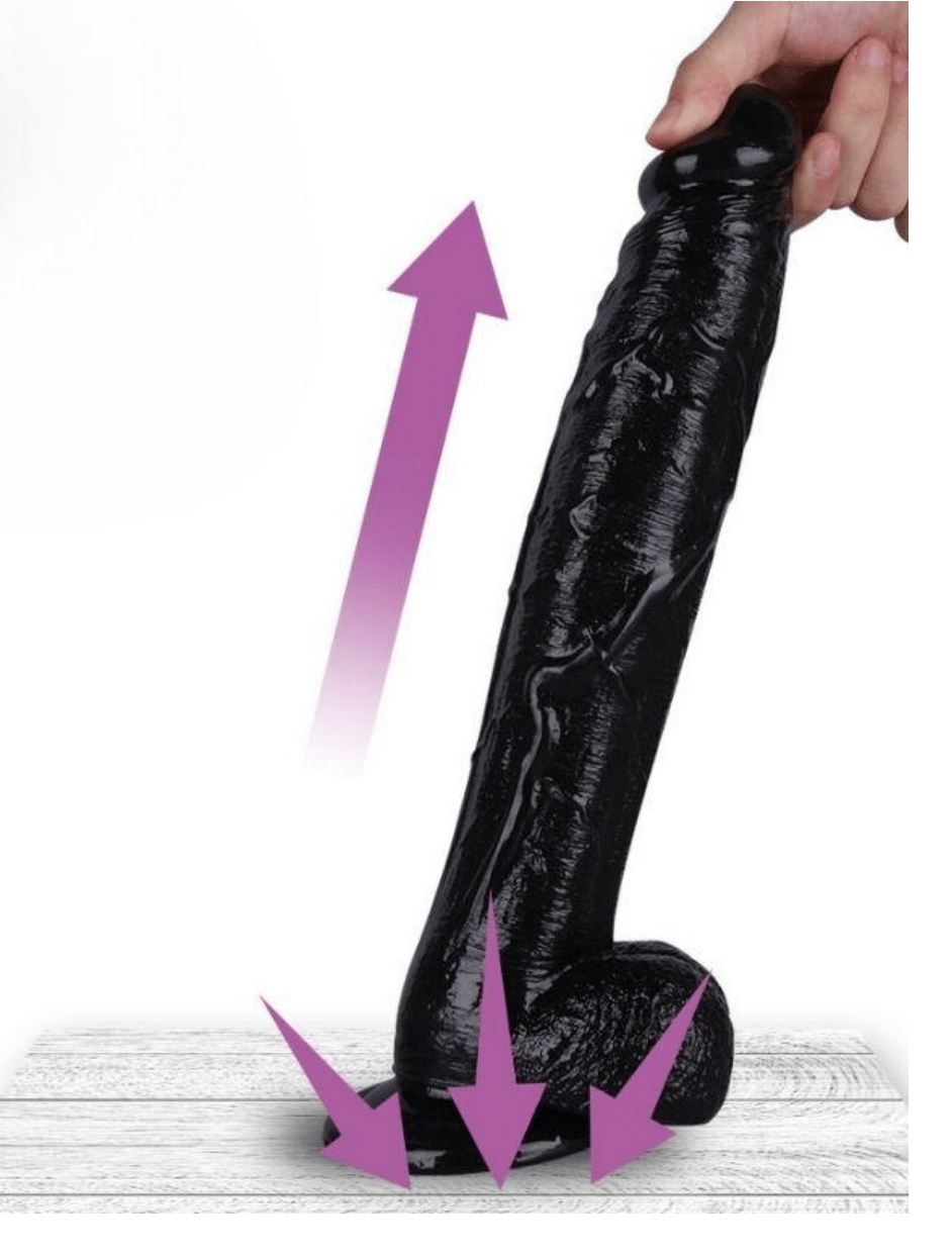 Realistik Dildolar30cm Siyah DildoElisium