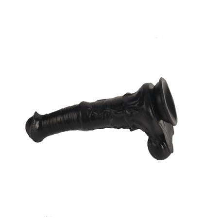 Realistik Penisler33 cm Et Dokulu Gerçekçi Çift Katmanlı Sünnetsiz Silikon Zenci Penis - Horse Power 2LilituShop
