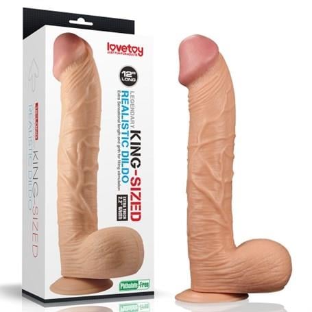 Realistik Penisler33 cm Gerçekçi Ekstra Uzun & Kalın Dildo Penis - King SizedLilituShop