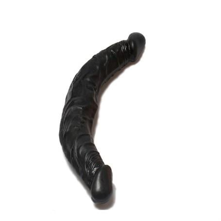 Büyük Boy Penisler36 cm Çift Taraflı Realistik Zenci Dildo Anal Vajinal PenisLilituShop