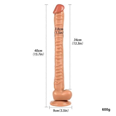 Büyük Boy Penisler40 cm Gerçekçi Uzun & Kalın Dildo PenisLilituShop