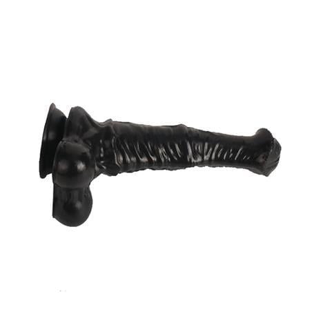 Realistik Penisler43 cm Et Dokulu Gerçekçi Çift Katmanlı Sünnetsiz Silikon Zenci Penis - Horse Power 3LilituShop