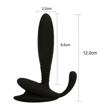 Anal Fantezi ÜrünleriAnal & Prostat Stimulator 7 Farklı Titreşimli Anal Plug P-Spot VibratörLilituShop