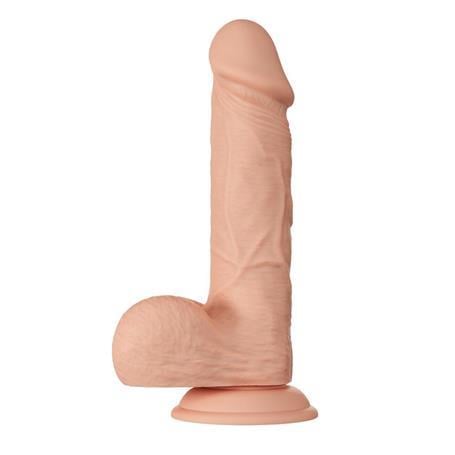 Belden Bağlamalı PenislerBelden Bağlamalı 21.8 cm Gerçekçi Kalın Dildo Penis - BahamutLilituShop