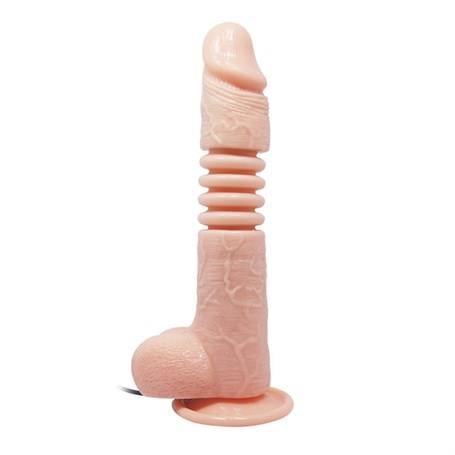 Belden Bağlamalı PenislerBelden Bağlamalı 22 cm İleri Geri Hareketli Gerçekçi Silikon Vantuzlu PenisLilituShop