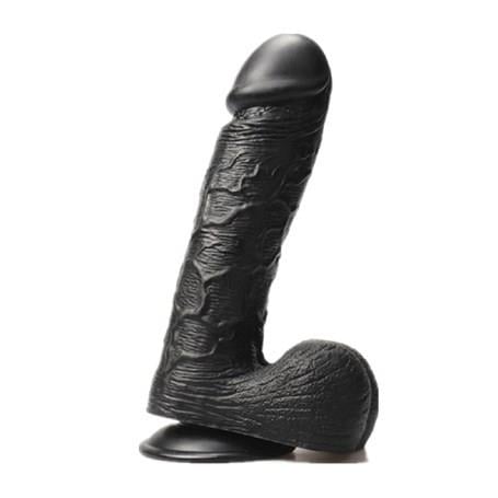Belden Bağlamalı PenislerBelden Bağlamalı 24 cm Dev Boy Realistik Vantuzlu Zenci Dildo PenisLilituShop
