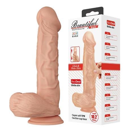 Belden Bağlamalı PenislerBelden Bağlamalı 26 cm Gerçekçi Kalın Dildo Penis - BergrisiLilituShop