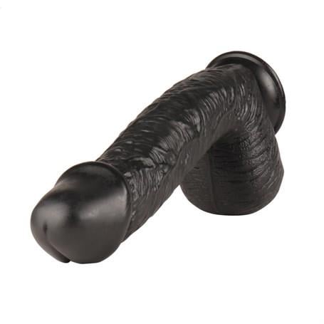 Belden Bağlamalı PenislerBelden Bağlamalı 27,5 cm Dev Boy Realistik Vantuzlu Zenci Dildo PenisLilituShop
