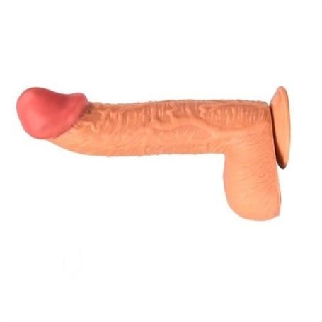 Belden Bağlamalı PenislerBelden Bağlamalı 27,5 cm Dev Boy Realistik Vantuzlu Dildo PenisLilituShop