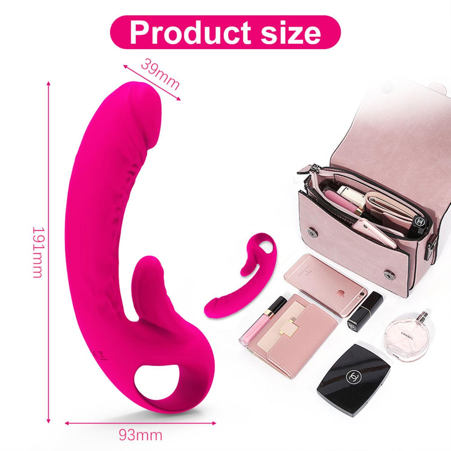 Teknolojik VibratörlerÇift Motorlu Modern Rabbit Vibrator PembeElisium