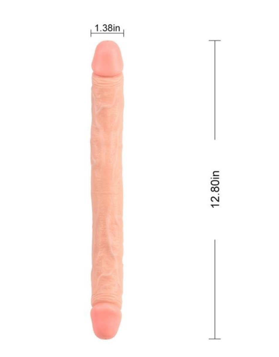 Realistik DildolarÇift Taraflı Dildo 32.5cmElisium