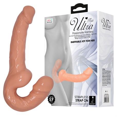 Belden Bağlamalı PenislerÇift Taraflı Lezbiyen Penis Süper Gerçekçi StraplessLilituShop
