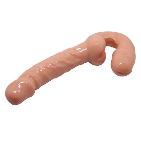 Belden Bağlamalı PenislerÇift Taraflı Lezbiyen Penis Süper Gerçekçi StraplessLilituShop
