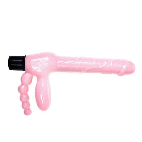 Belden Bağlamalı PenislerÇift Taraflı Strapon Belden Bağlamalı G-Spot Vibratör Anal PlugLilituShop