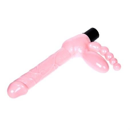 Belden Bağlamalı PenislerÇift Taraflı Strapon Belden Bağlamalı G-Spot Vibratör Anal PlugLilituShop