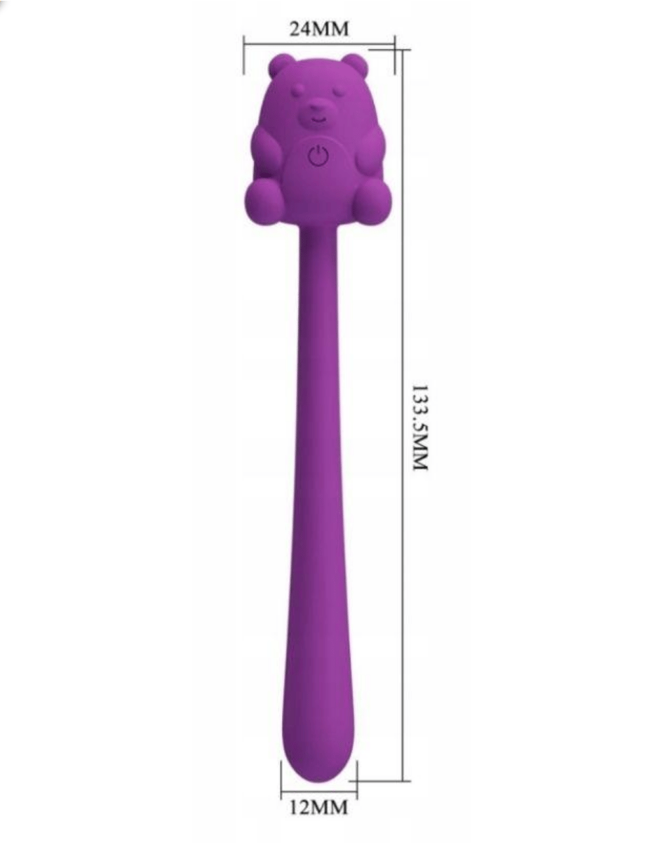 Teknolojik VibratörlerCute Bear Flirting Stick Modern VibratörElisium