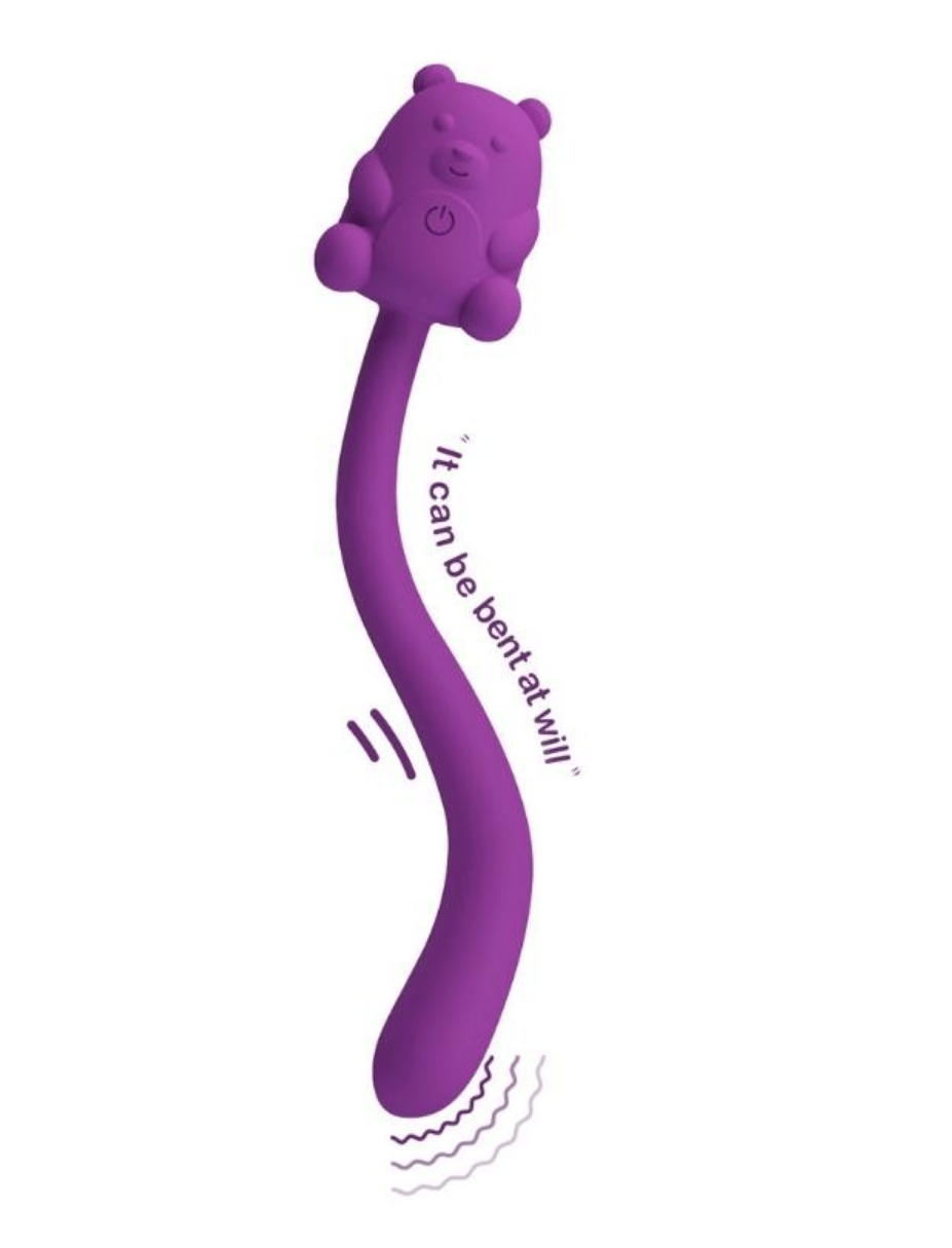 Teknolojik VibratörlerCute Bear Flirting Stick Modern VibratörElisium