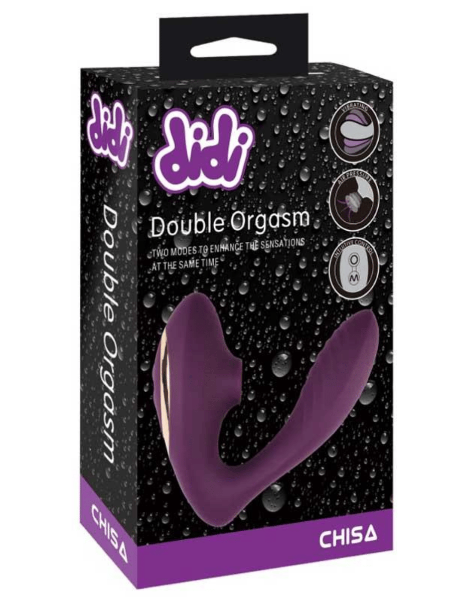 Teknolojik VibratörlerDidi Double Orgasm Hava Basınçlı VibratörElisium