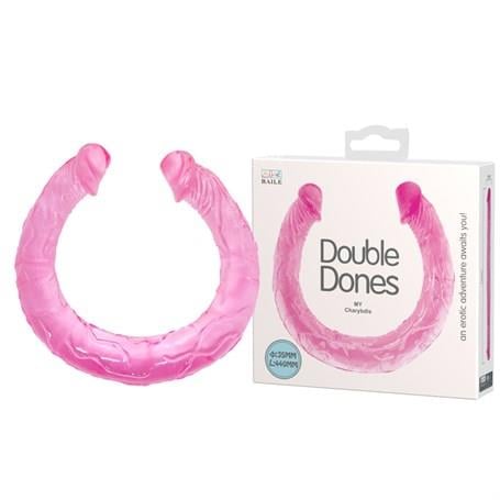 Realistik PenislerDouble Dones 44 cm Çift Taraflı Jel Yumuşak Penis DildoLilituShop