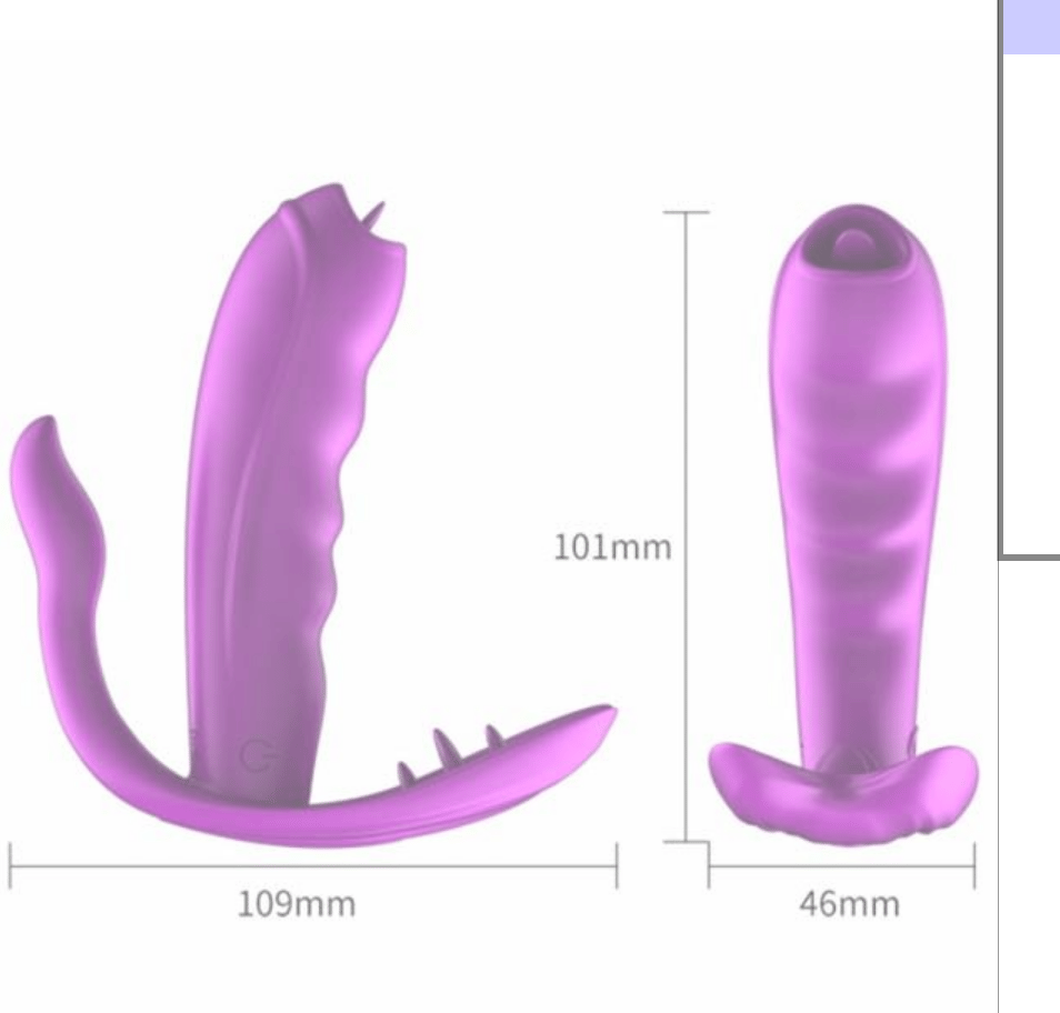 Teknolojik VibratörlerFoxShow Cute M5 Uzaktan Kumandalı İç Çamaşır VibratörüElisium