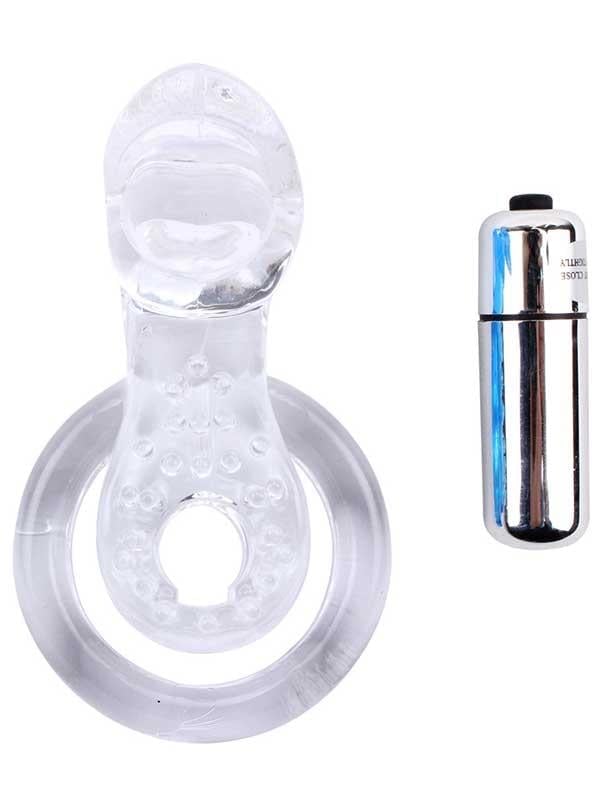 Penis HalkalarıGet Lock Titreşimli Dilli Penis HalkasıElisium