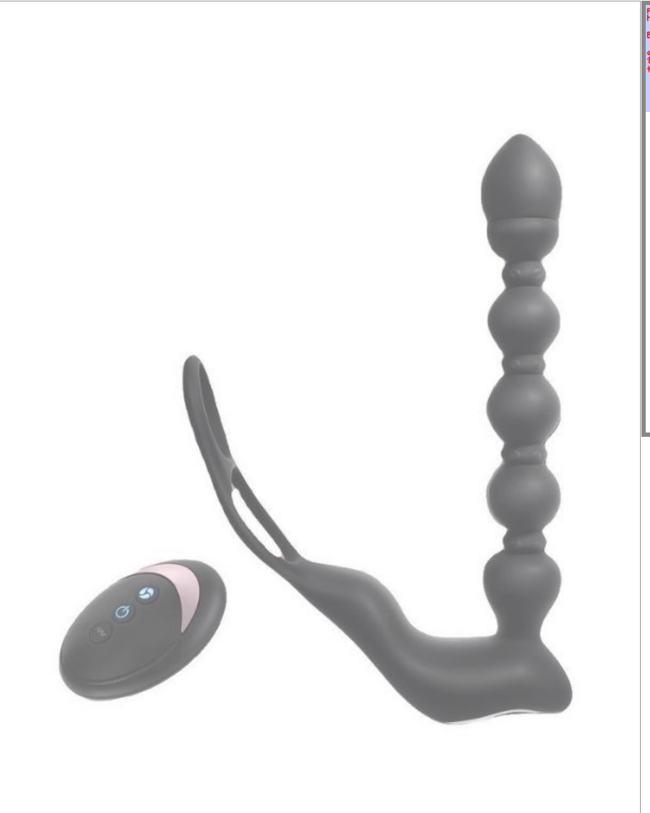 Anal ÜrünlerIsıtmalı Penis Halkalı Anal Prostat VibratörElisium