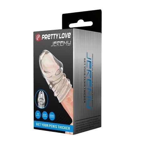 Penis Kılıfları HalkalarıKalınlaştırıcı Şeffaf Penis Kılıfı - JeremyLilituShop