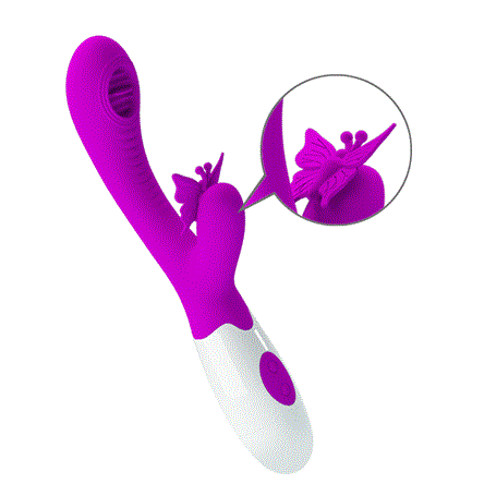 Vibratör ÇeşitleriKelebek Dalgalı Dil Titreşimli Özel VibratörLilituShop