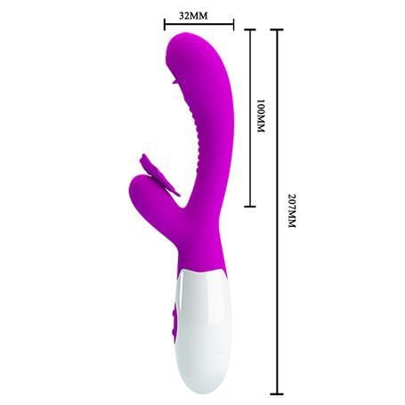 Vibratör ÇeşitleriKelebek Dalgalı Dil Titreşimli Özel VibratörLilituShop