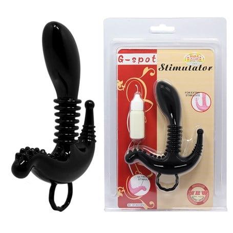 Anal Fantezi ÜrünleriKlitoral Uyarıcılı Prostat Stimülatör Anal PlugLilituShop