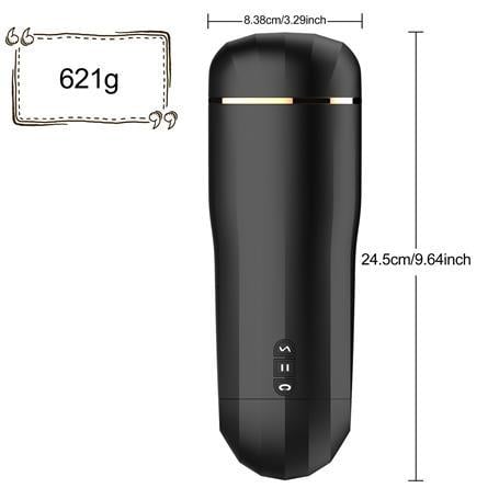 Vajina Ve MastürbatörManyetik USB Şarjlı Titreşimli Emme Ayarlı Masturbatör - SnowLilituShop