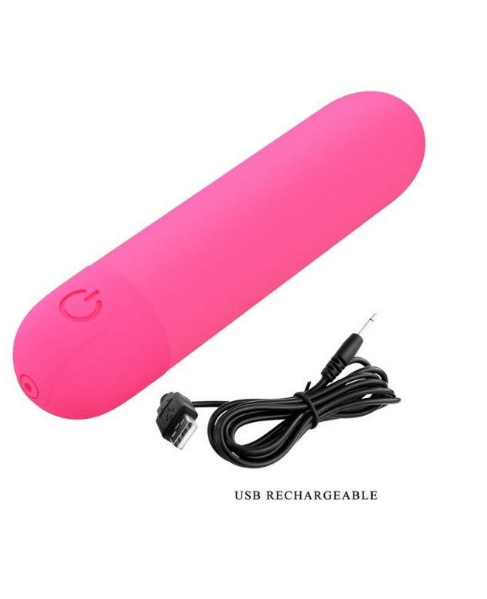 Teknolojik VibratörlerMini Massager Bullet Vibratör KırmızıElisium