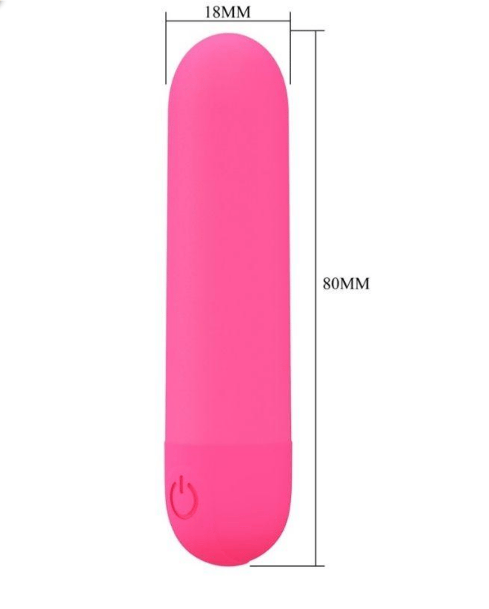 Teknolojik VibratörlerMini Massager Bullet Vibratör KırmızıElisium