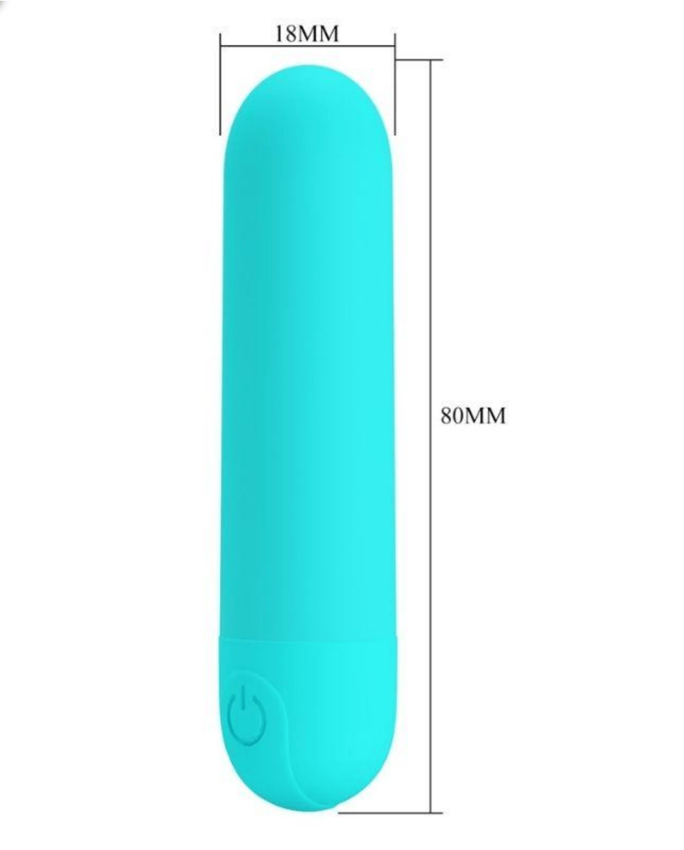 Teknolojik VibratörlerMini Massager Bullet Vibratör MaviElisium
